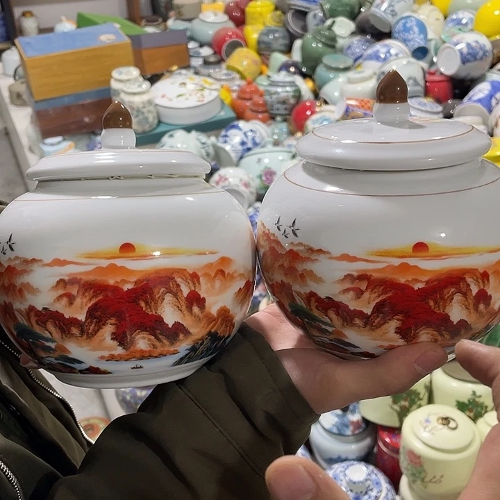 陶瓷罐茶叶罐密封罐