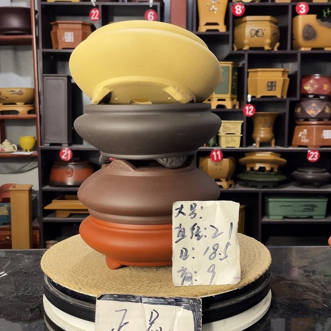 D-盆尚好紫砂花盆