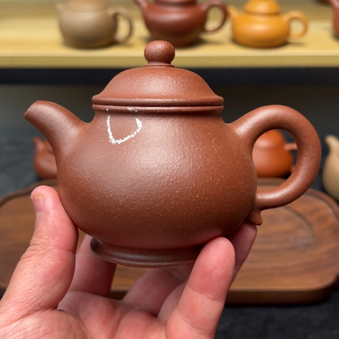 紫砂茶壶微瑕180底槽清高潘