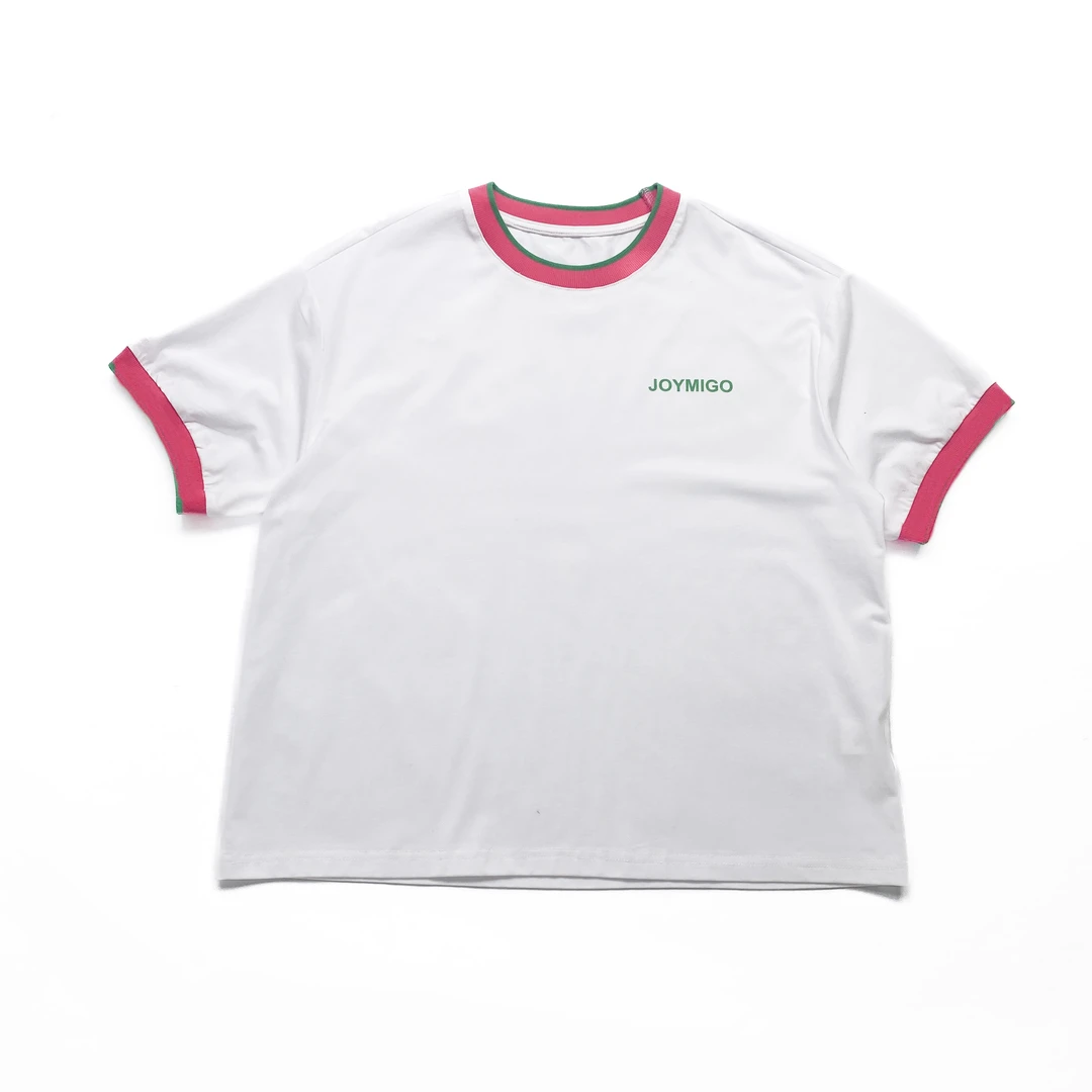 M 儿童休闲百搭圆领宽松套头时尚针织T 25B006353