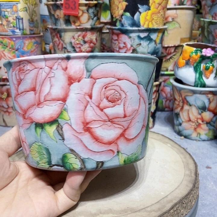景德镇艺术手绘作品