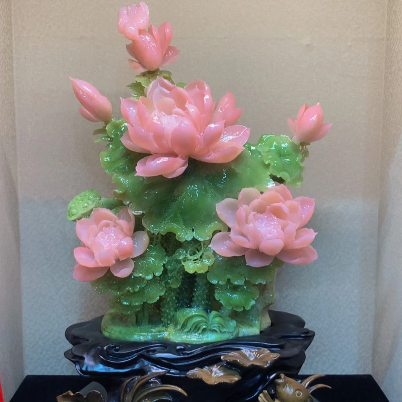 【闪购商品】未镶嵌蛇纹石玉摆件覆膜