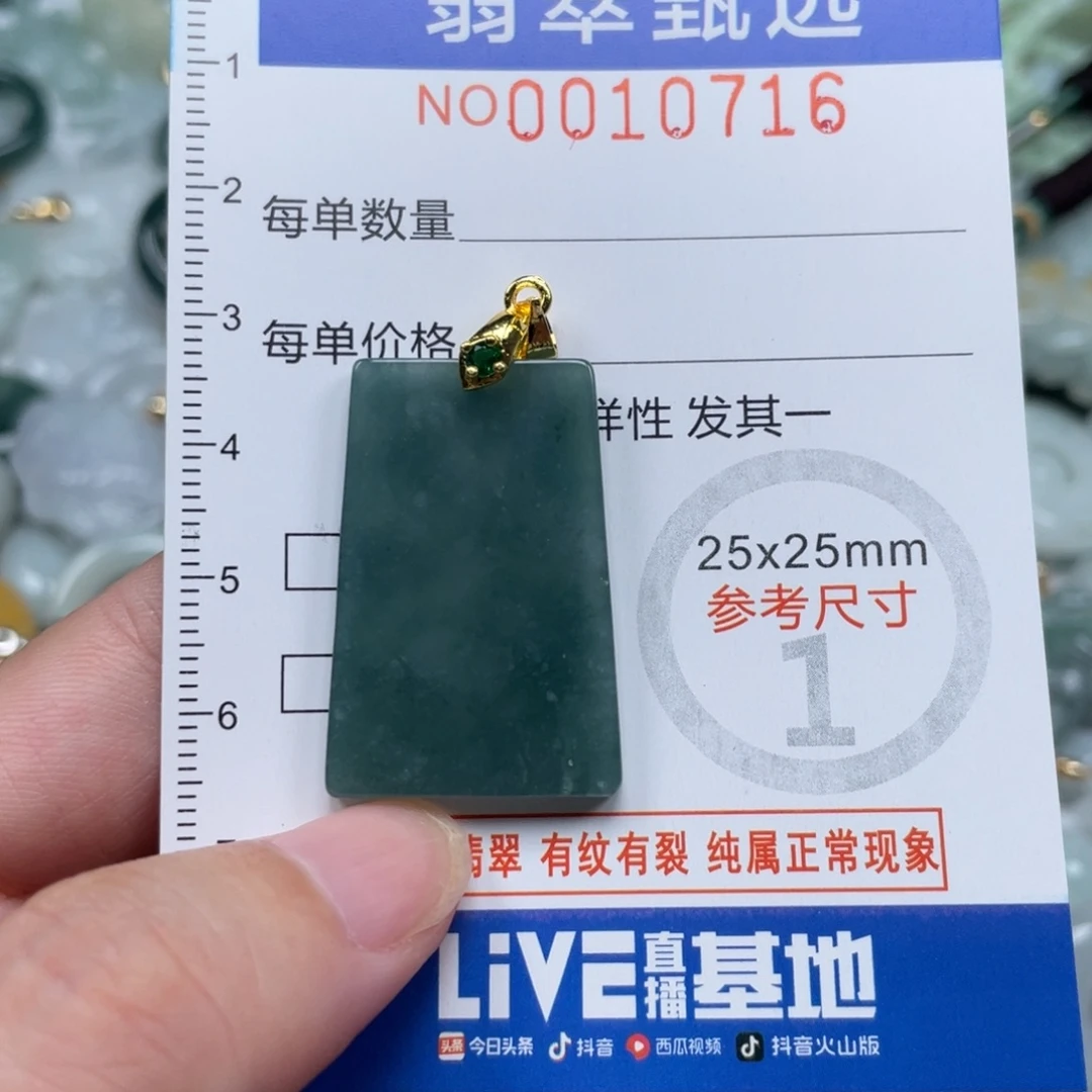 颈饰未镶嵌翡翠10716