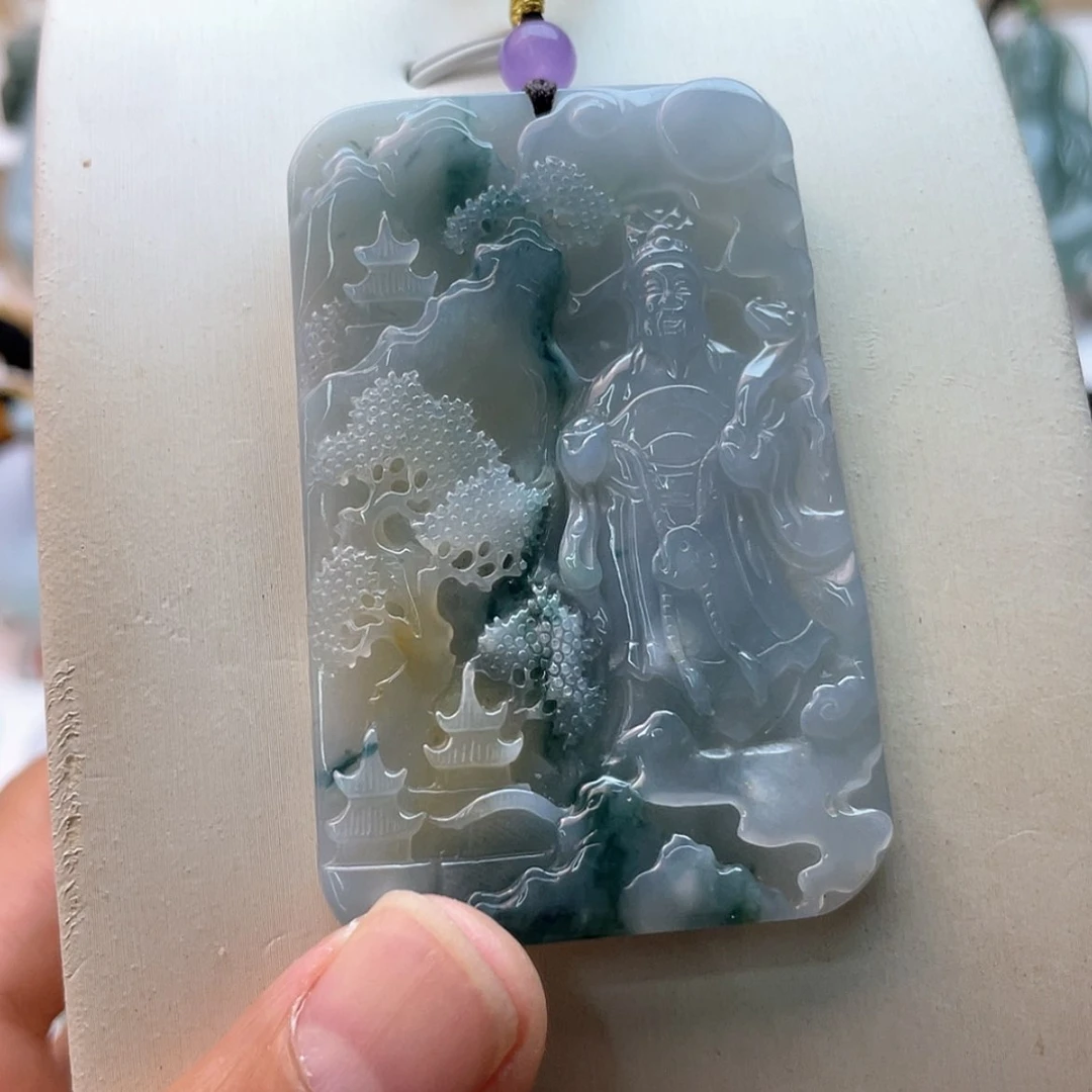 【闪购商品】翡翠未镶嵌颈饰•***l翡翠