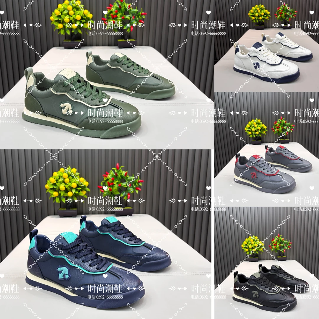 减震秋季防滑拼色休闲板鞋男士情侣潮鞋网球鞋