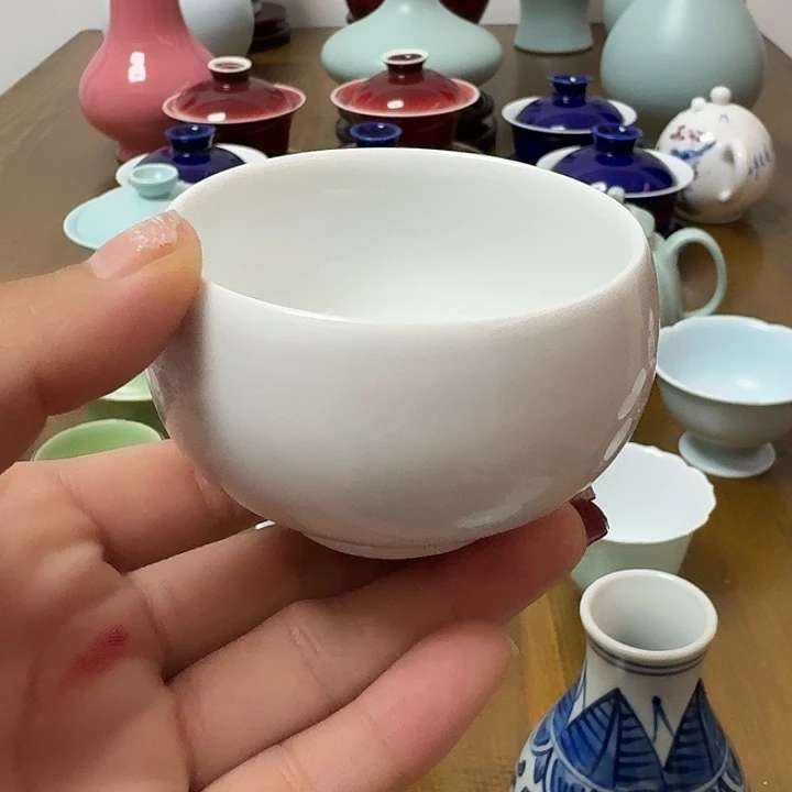 摆件景德镇高温陶瓷杯子