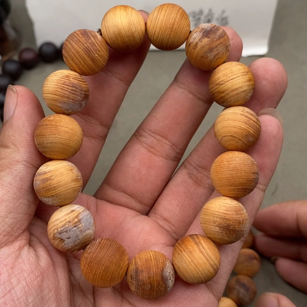 柏木手串/手链1.5粗抛