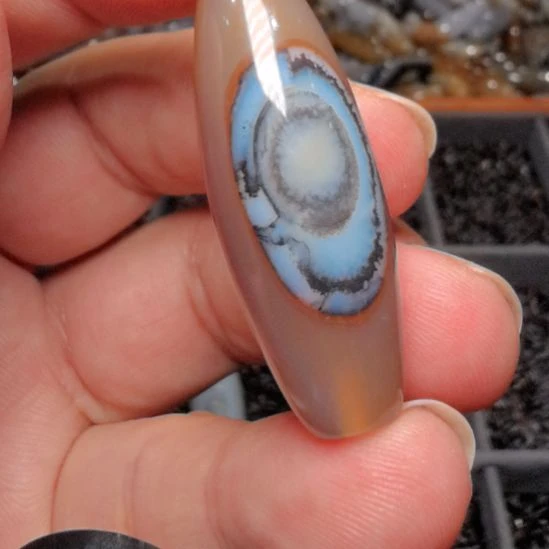 玛瑙/玉髓合金颈饰