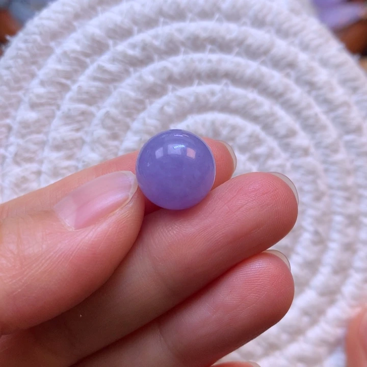 翡翠散珠红妖紫单珠