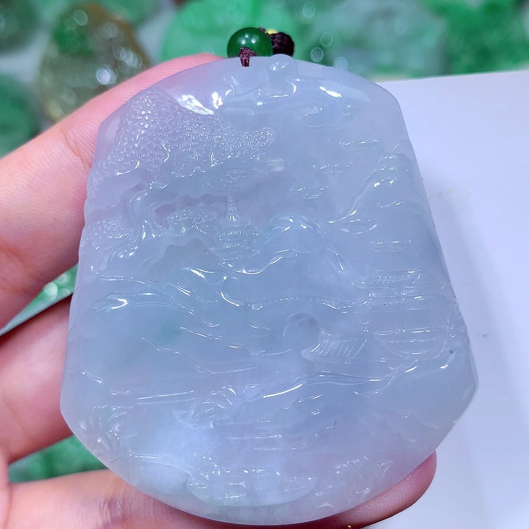 吊坠(不含链)未镶嵌翡翠