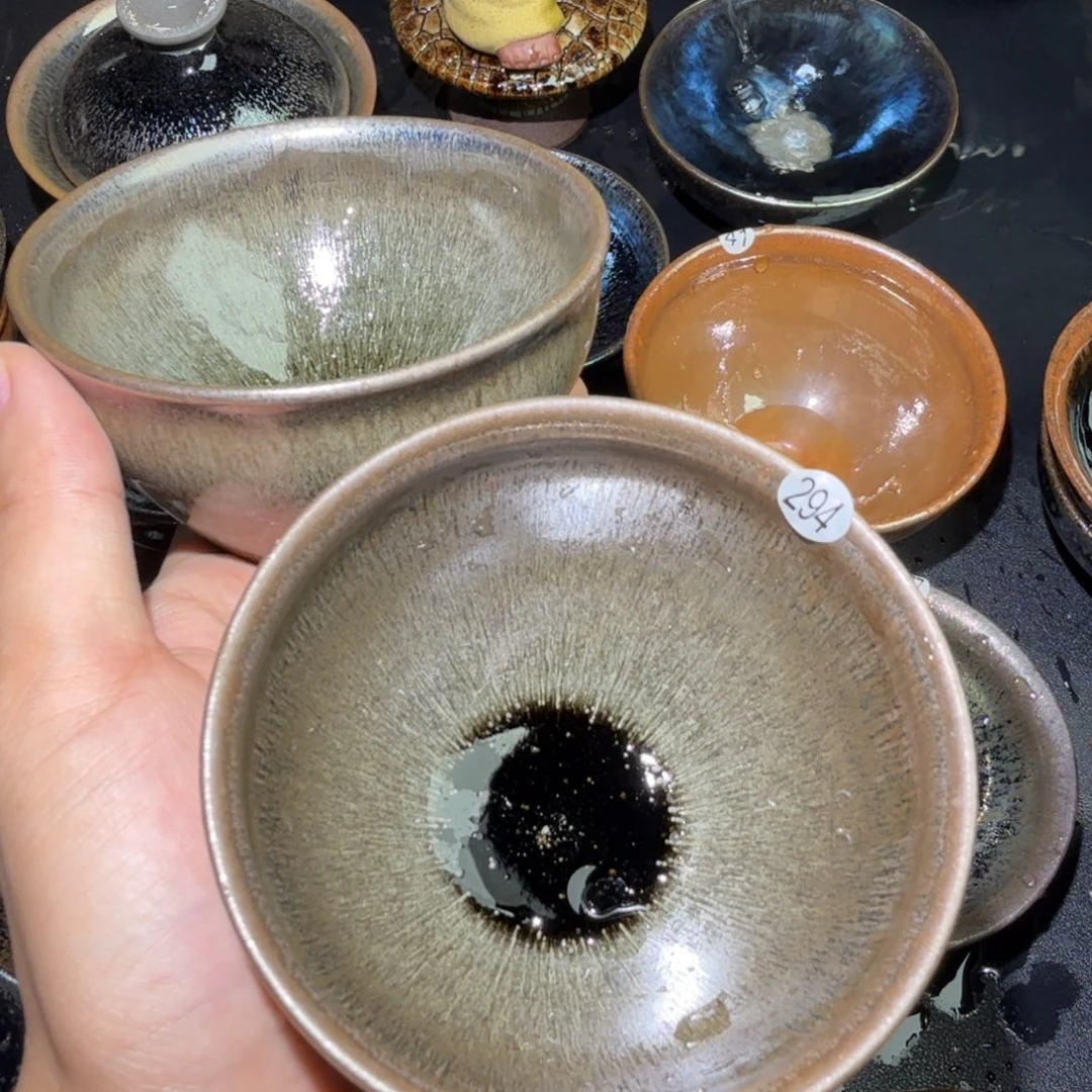 望***犀茶盏精品柴烧自烧自卖294，904
