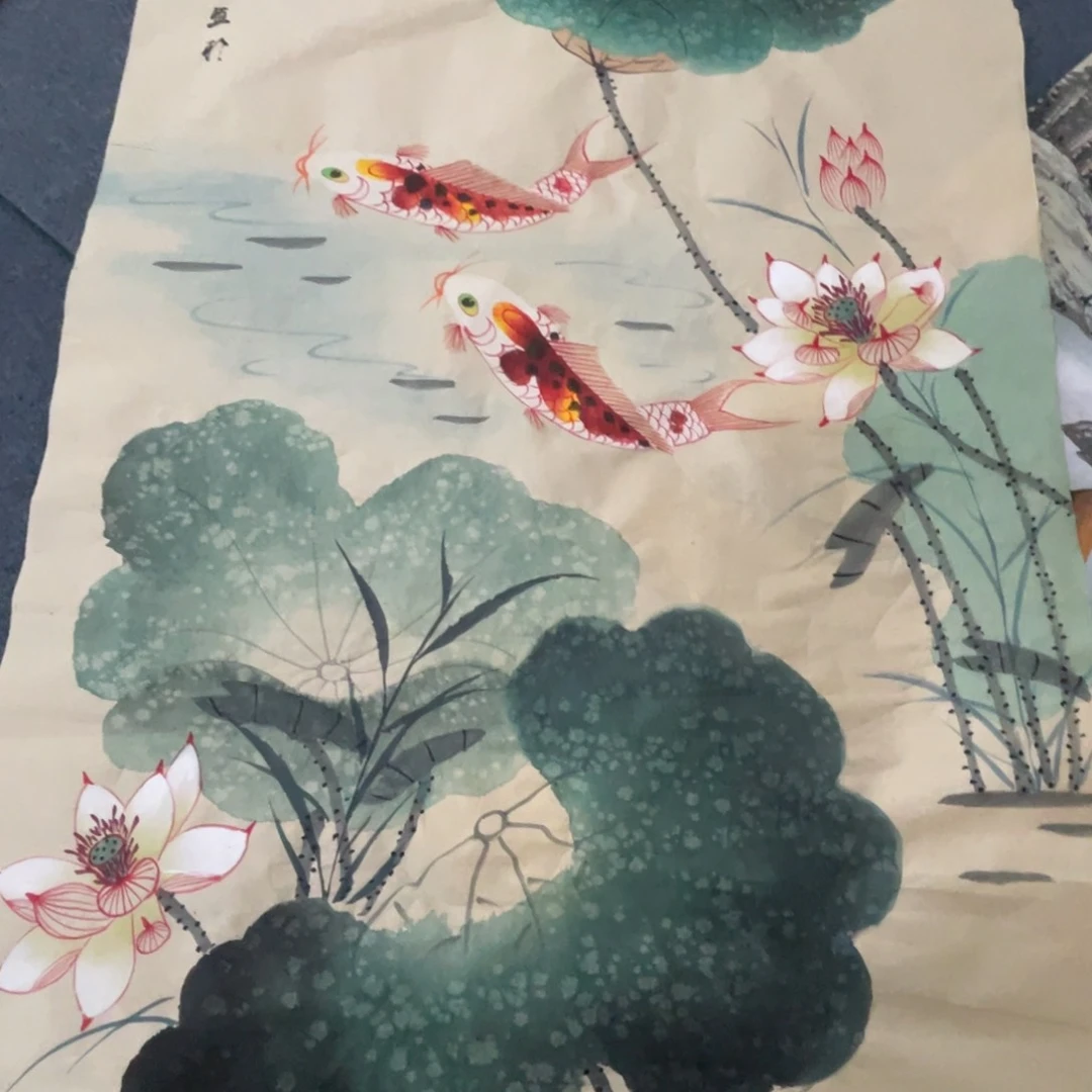 国画处理作品看好再拍哦