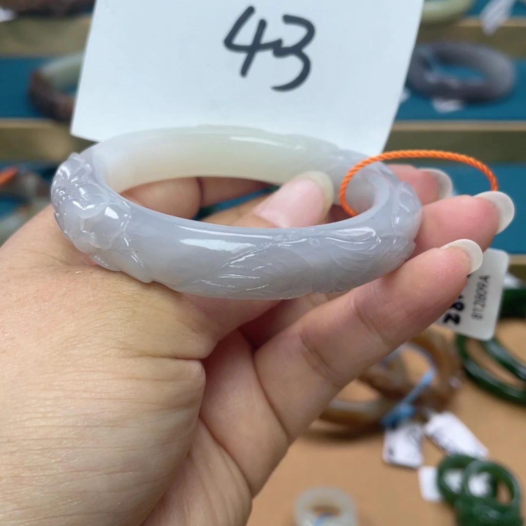未镶嵌手镯和田玉圈口53
