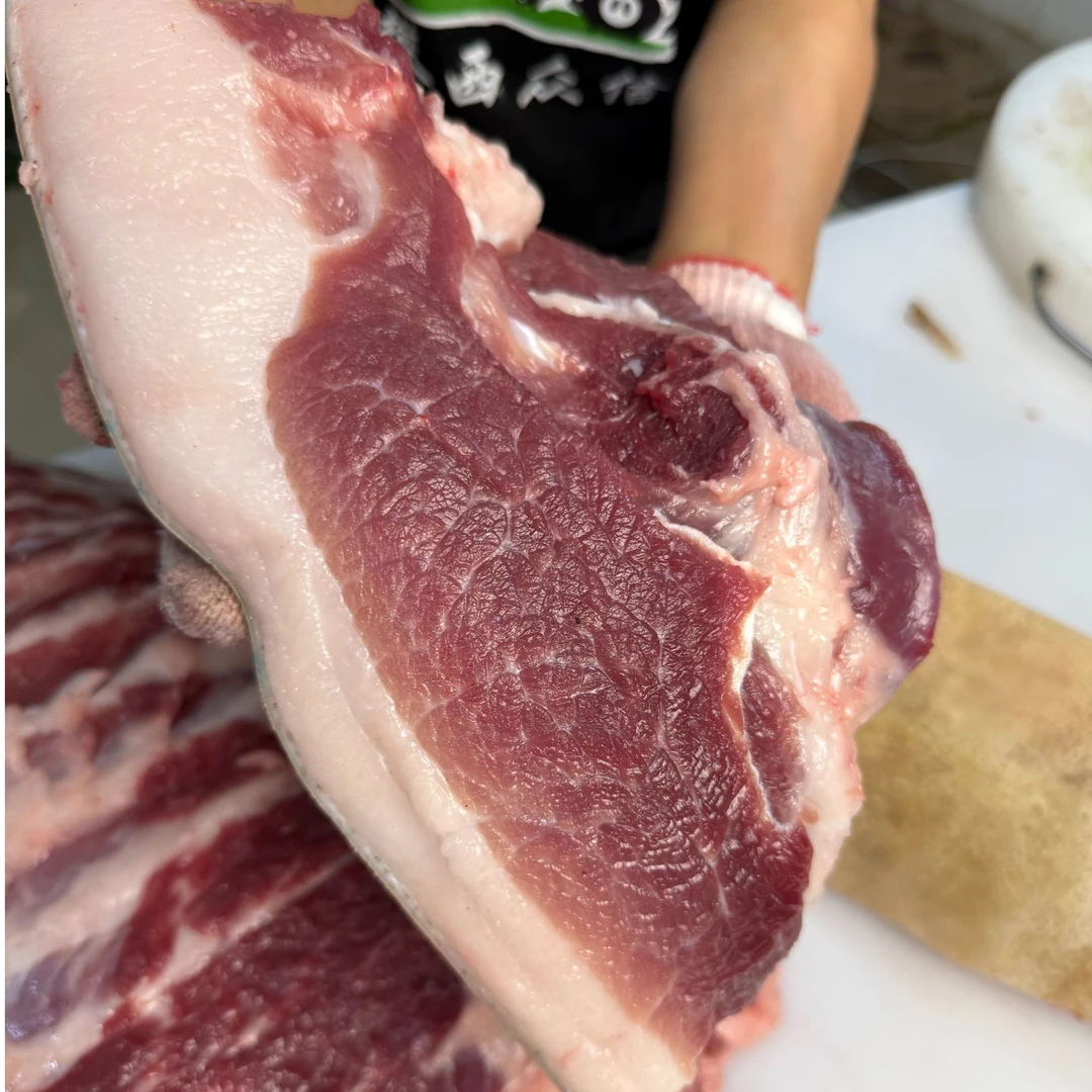 后腿肉【攀西众信】【一物一拍】纯粮食喂养一年跑山黑猪肉