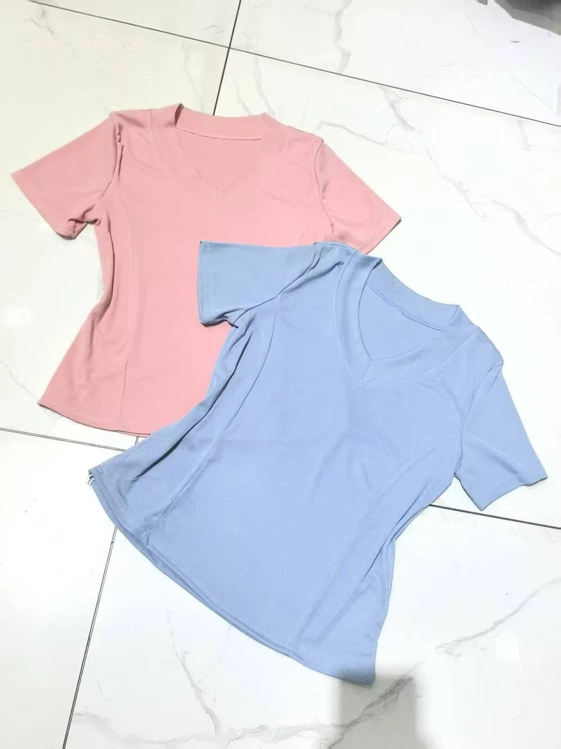 糖果色半袖T恤