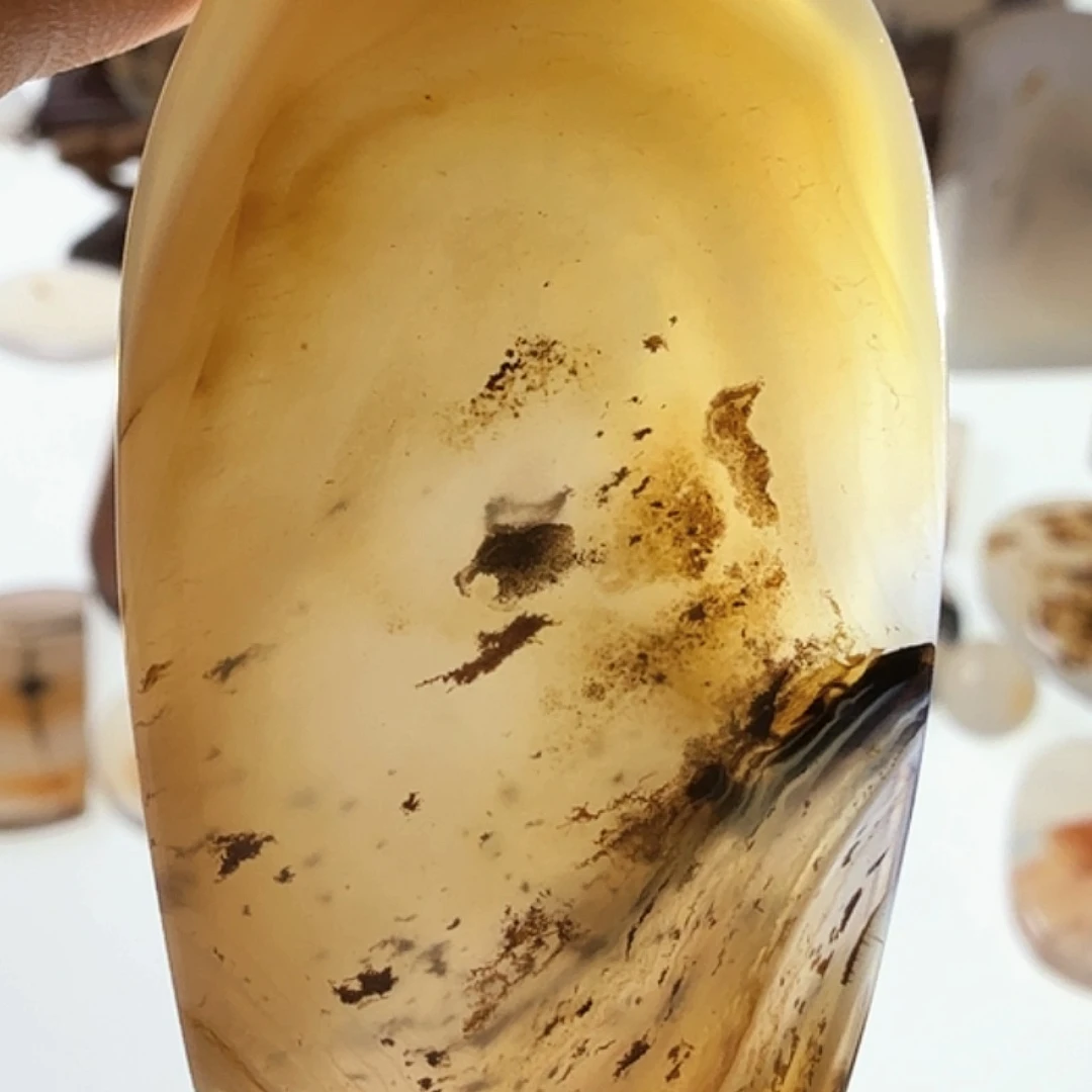 未镶嵌玛瑙/玉髓珠宝半成品