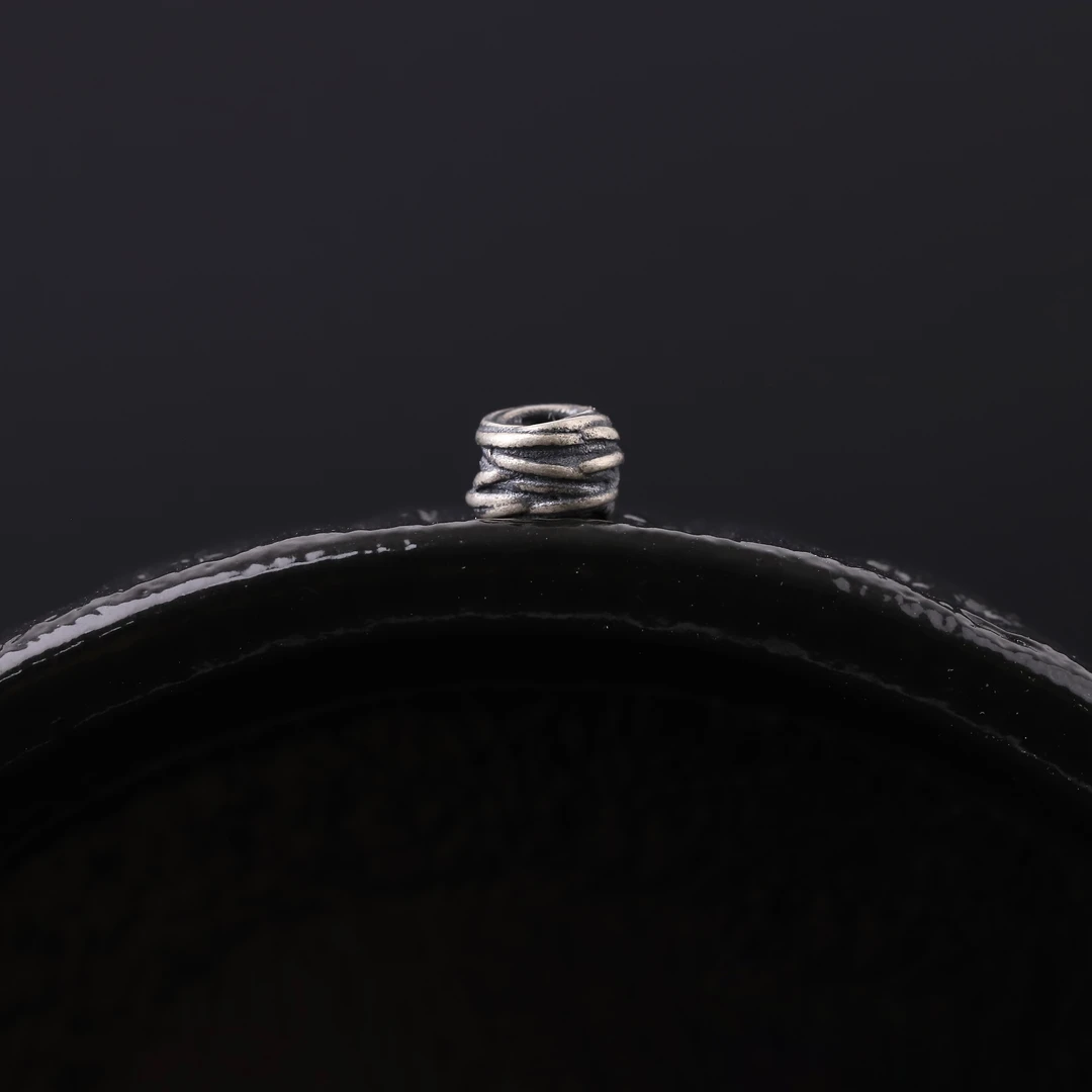 925银银制品 S9752 银线圈线束DIY文玩配件