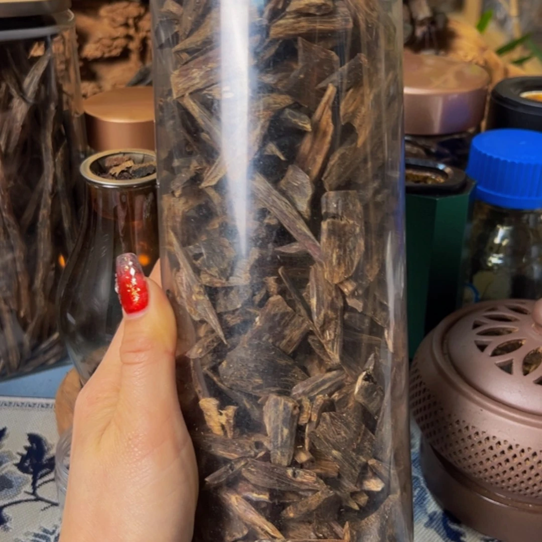 【闪购商品】沉香手把件沈*师奇楠紫棋老块料501克