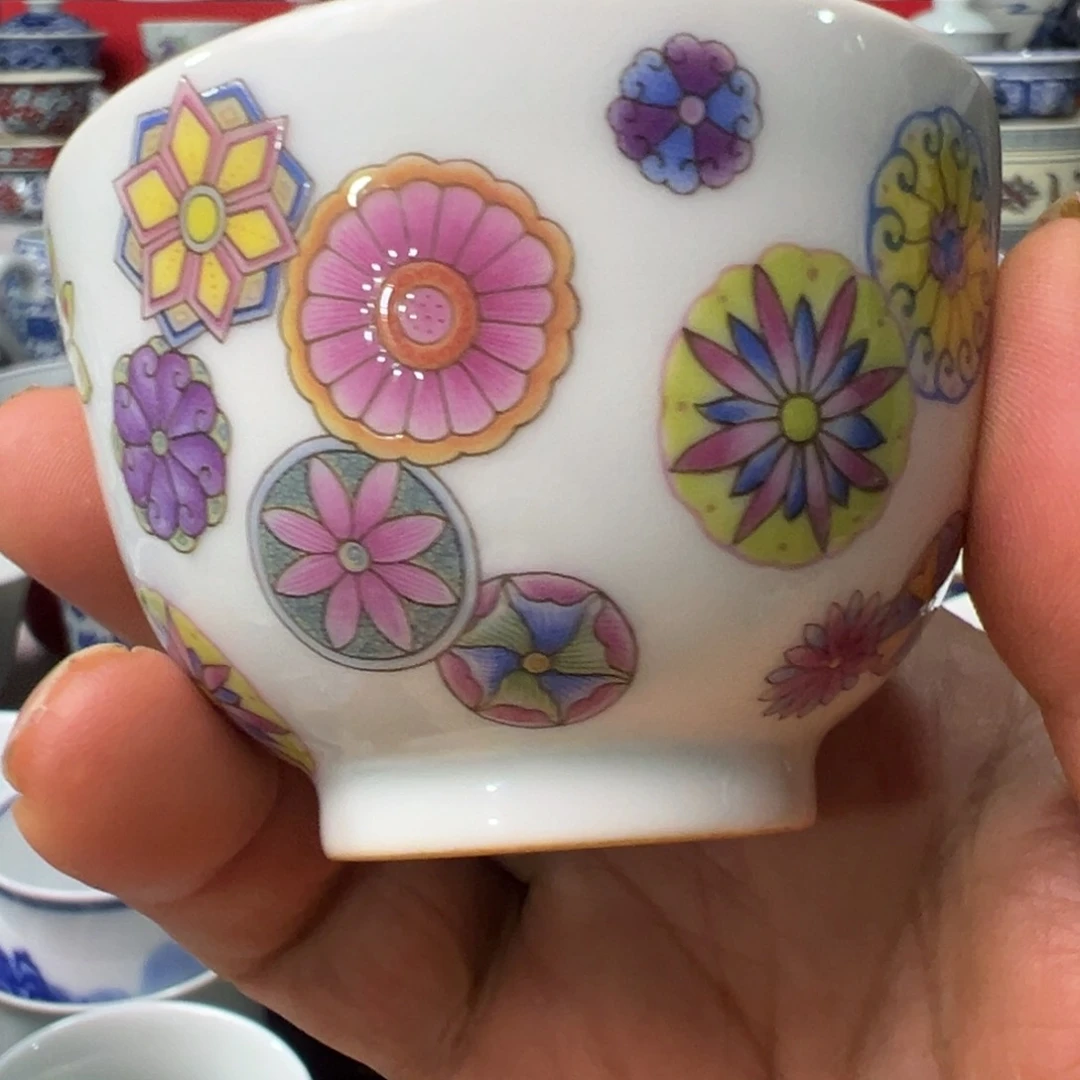 盖碗一**然景德镇陶瓷艺术