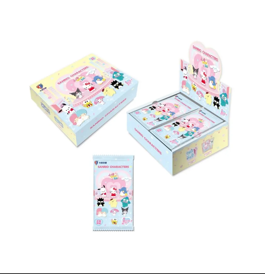 【吃吃叠叠】三丽鸥家族 拍立得卡五弹1米包 收藏卡牌 卡宝文创