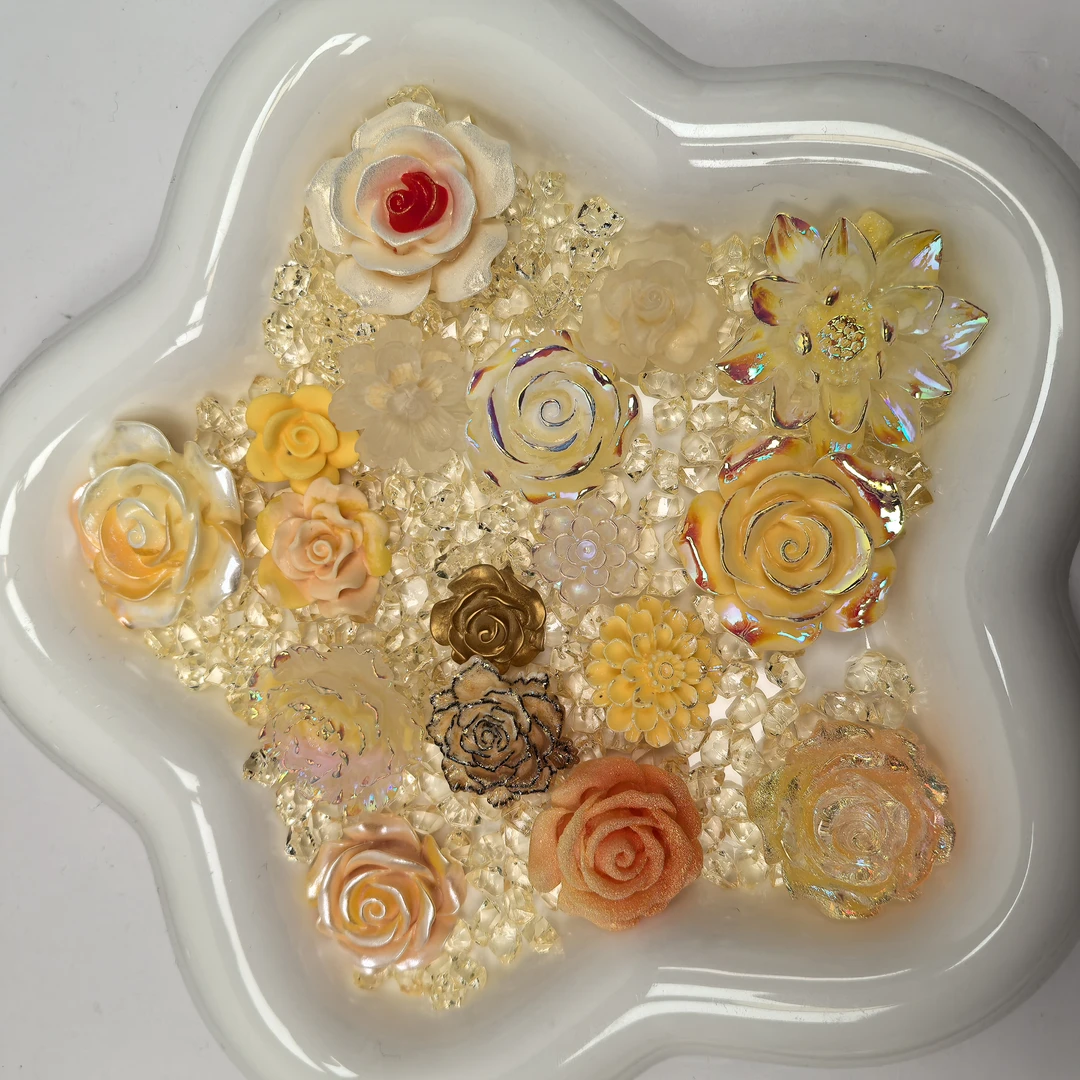 【双许愿-钻*石花花碎冰】花花碎冰DIY配件手工创意