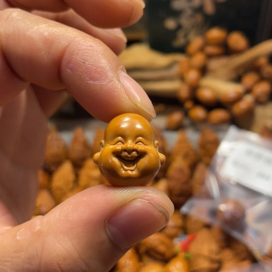 橄榄核手串/手链笑佛头495