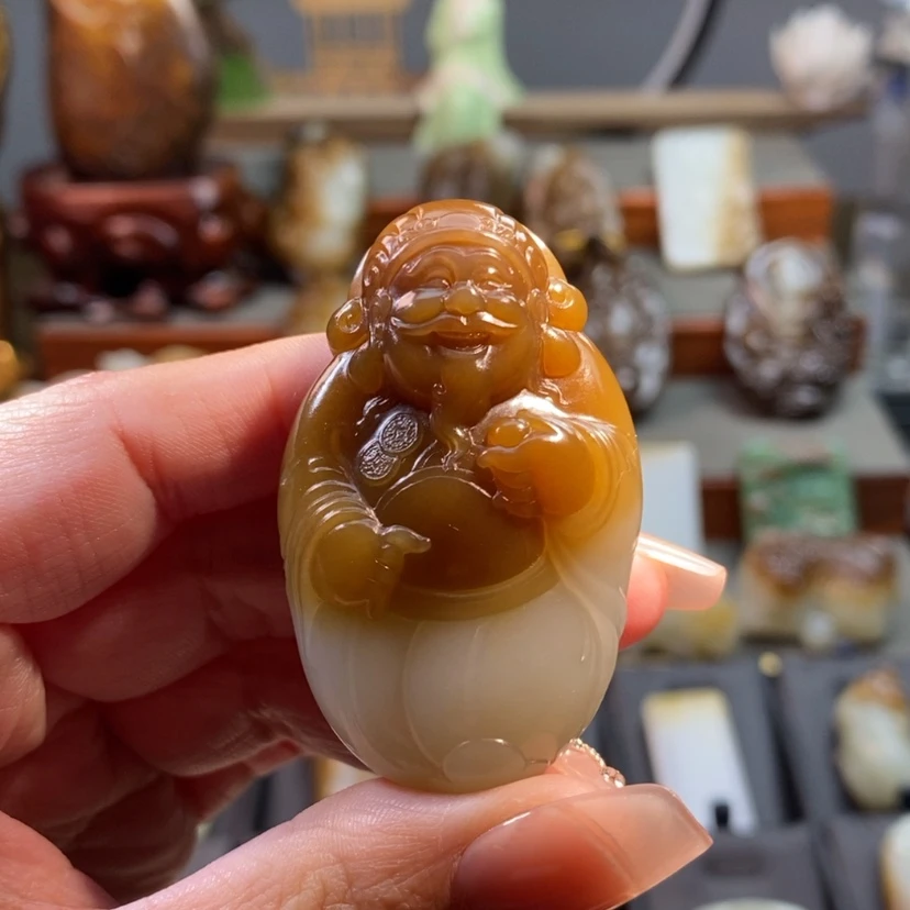 【闪购商品】和田玉（糖玉）吊坠未镶嵌