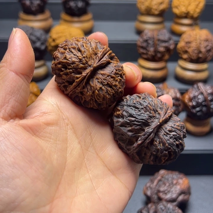 文玩核桃吊坠L聚宝金蟾45