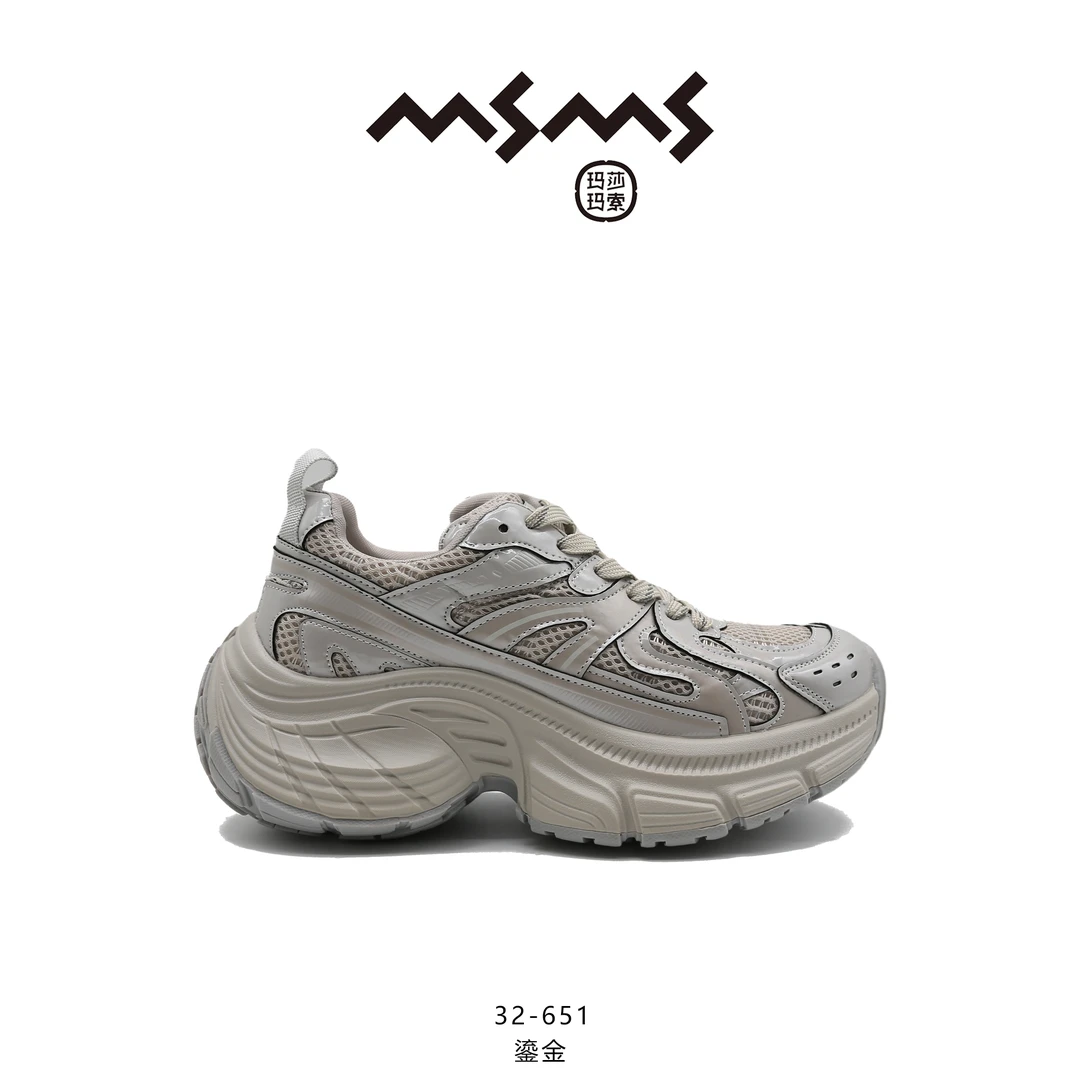 【玛莎玛索】32-651（特价默认微瑕）网红百搭潮流厚底女鞋