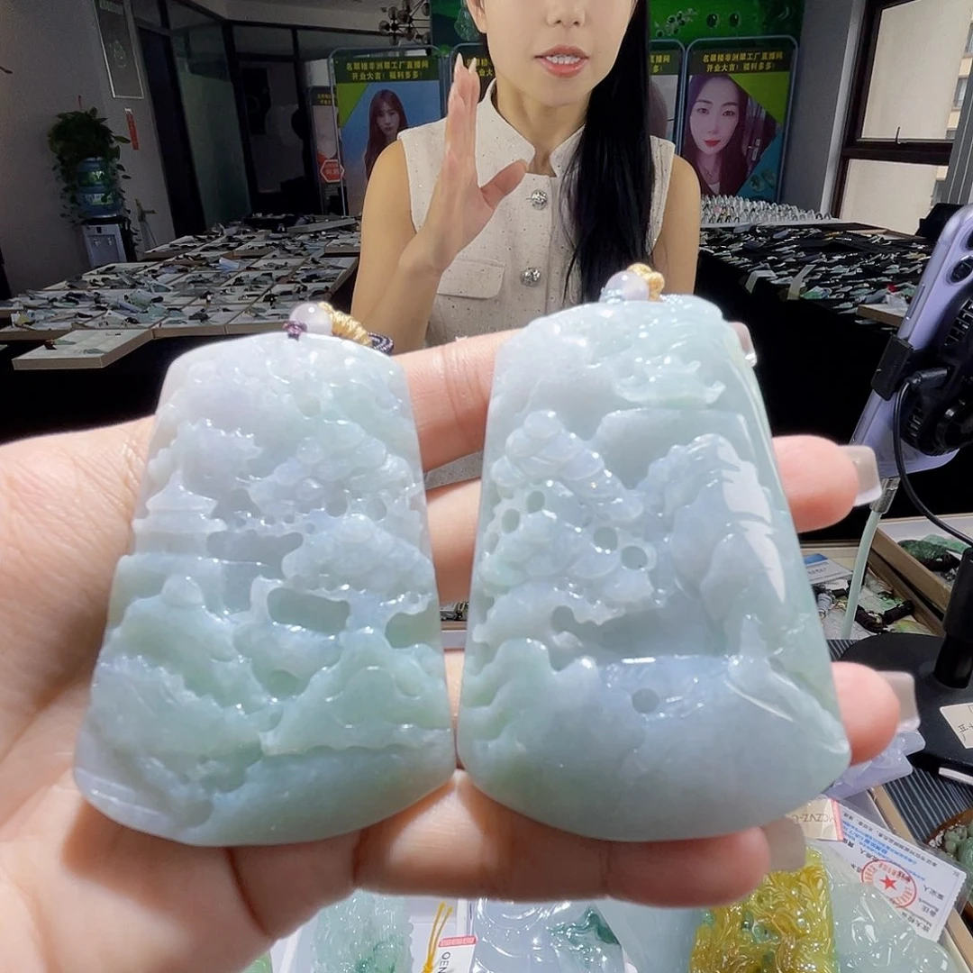 颈饰未镶嵌翡翠多样性随机发货