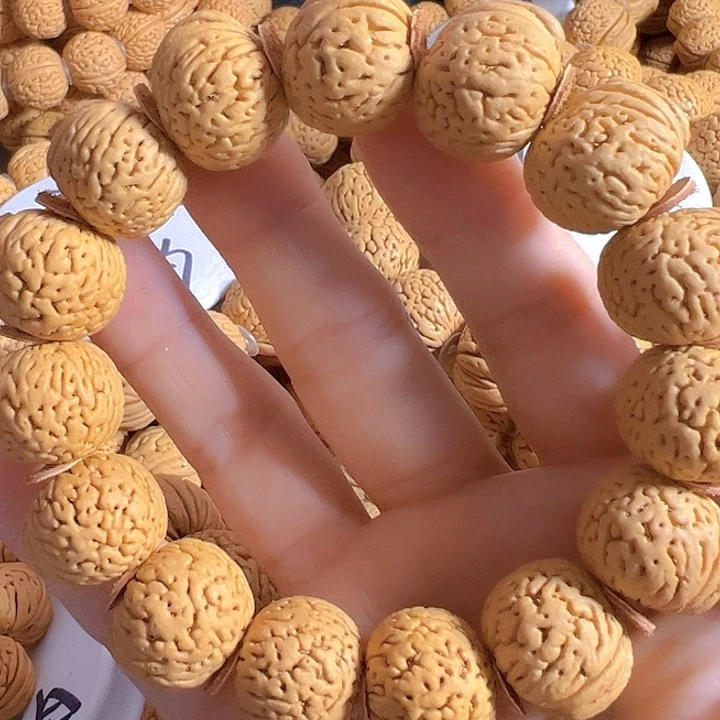 文玩核桃手串x****7桃核手串南瓜20尺寸