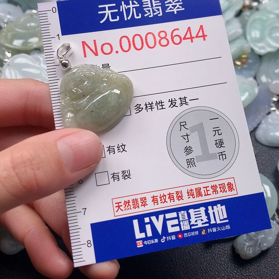 颈饰未镶嵌翡翠