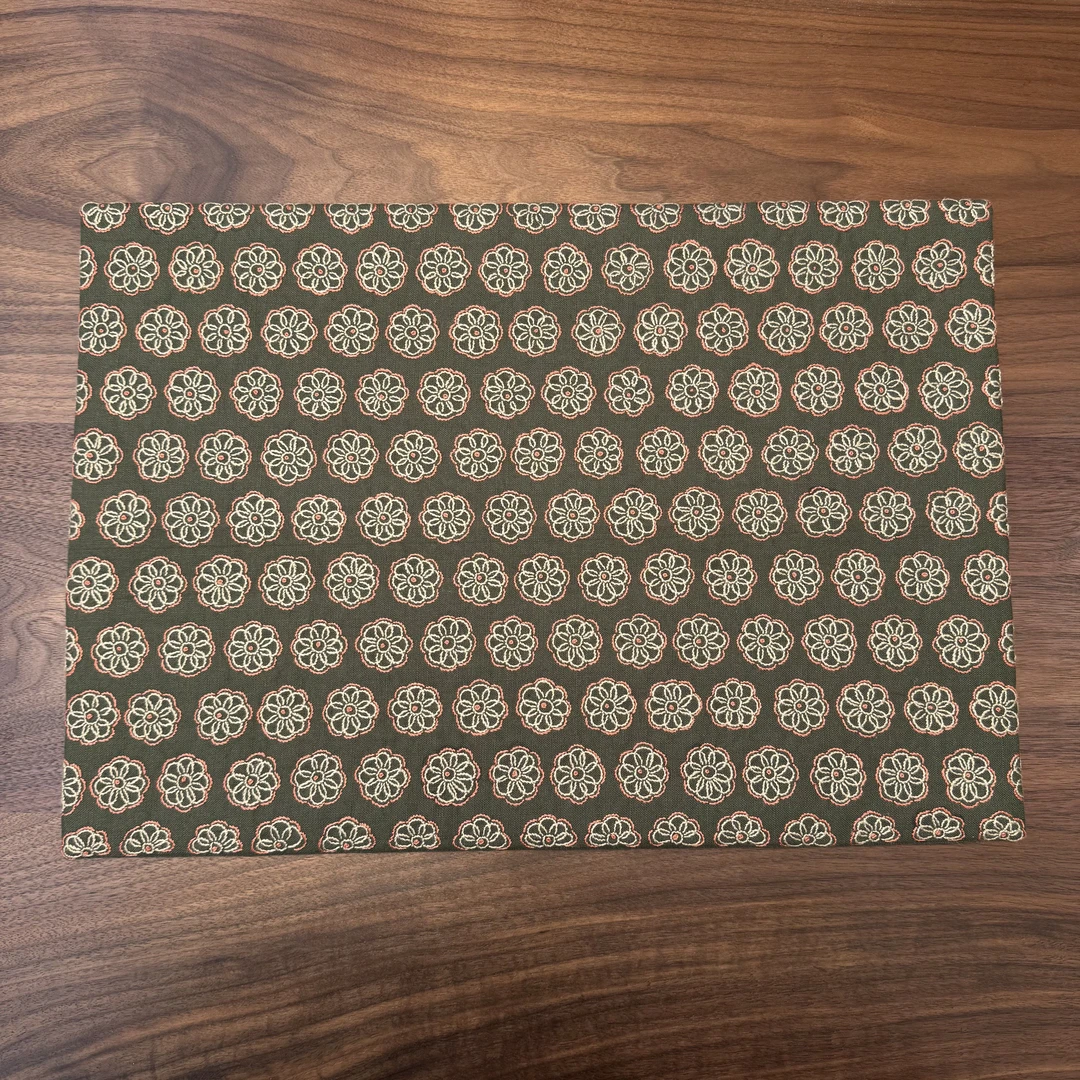 硬币花｜48.5*33.5｜手工刺绣茶席｜知己刺子绣