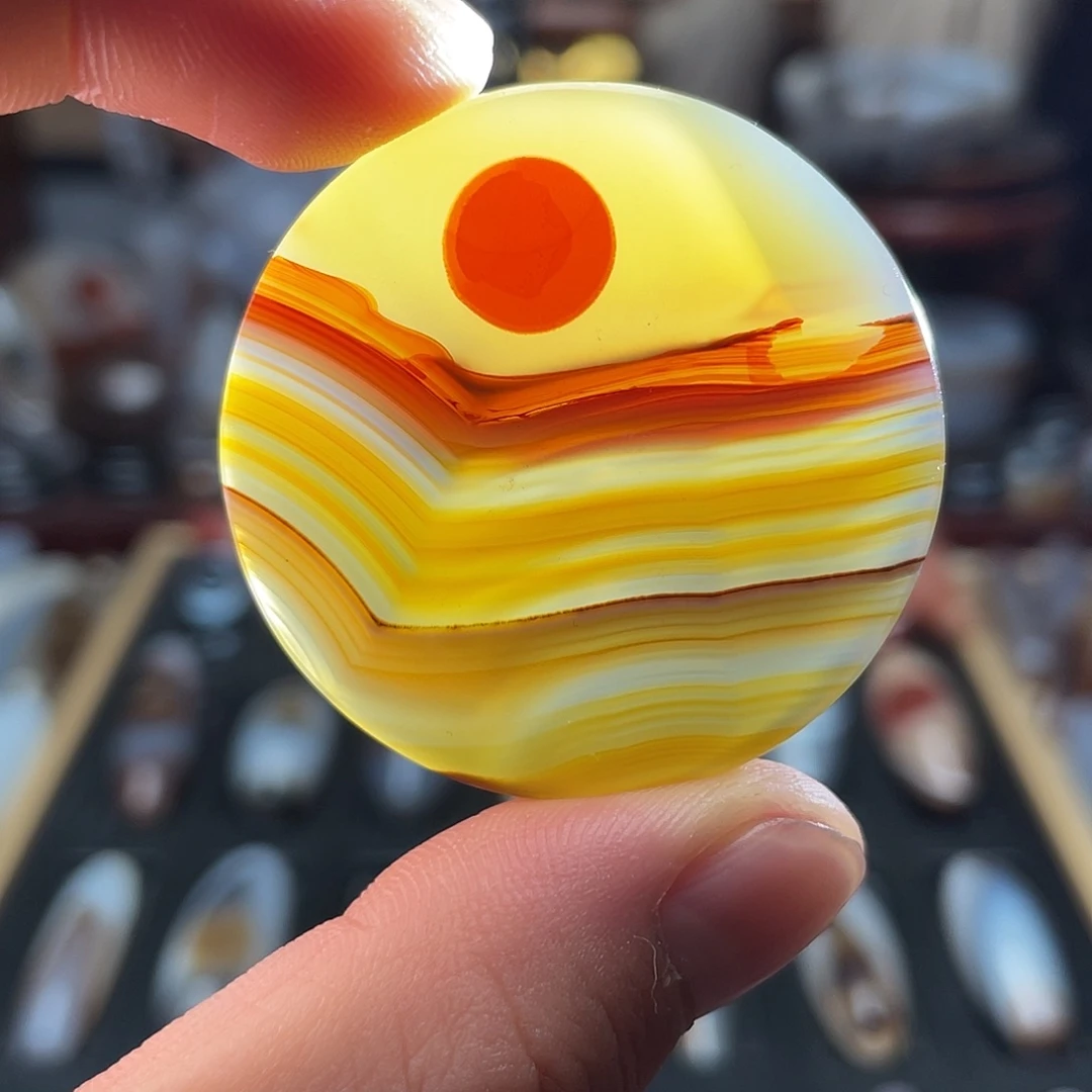 玛瑙/玉髓未镶嵌颈饰