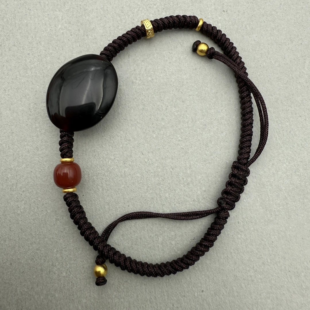 19-20世纪早期 玛瑙板珠HSZC/96026