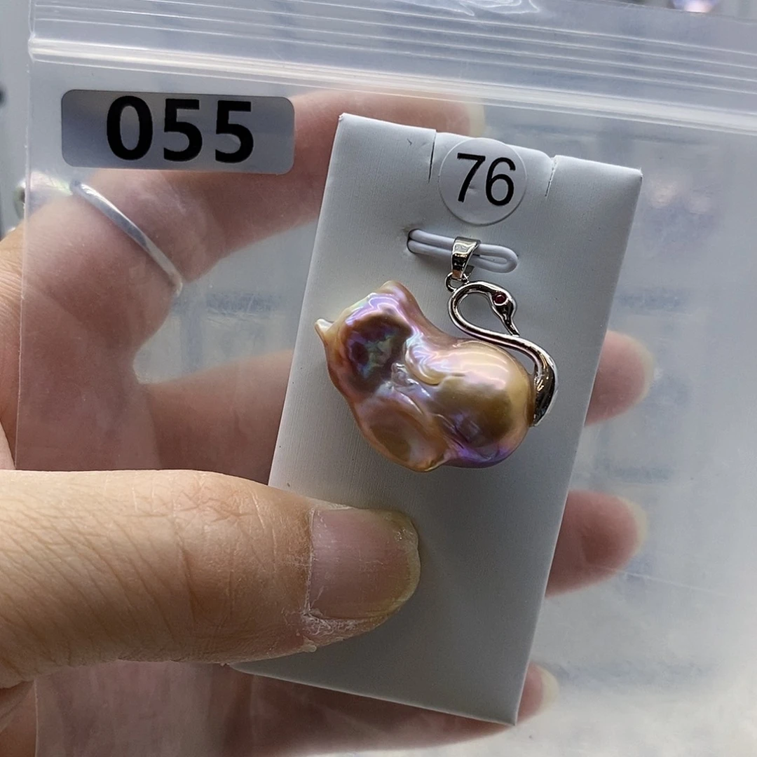 合金耳饰淡水珍珠
