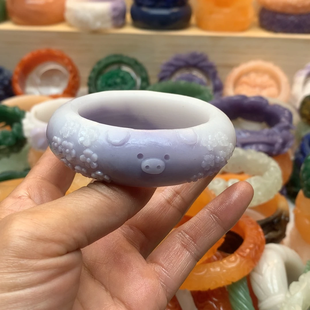 未镶嵌手镯石英质玉I****子