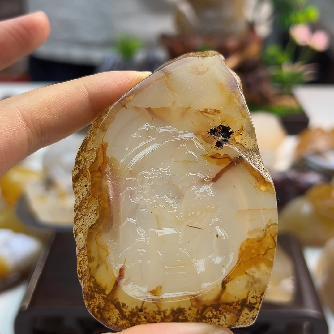 玛瑙/玉髓未镶嵌颈饰
