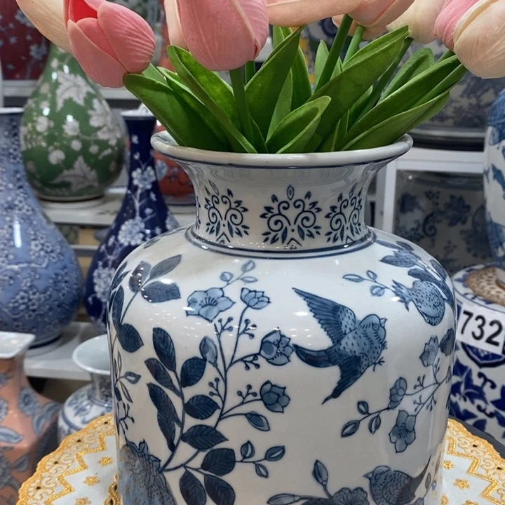 【闪购商品】摆件青花瓷花瓶福利一个