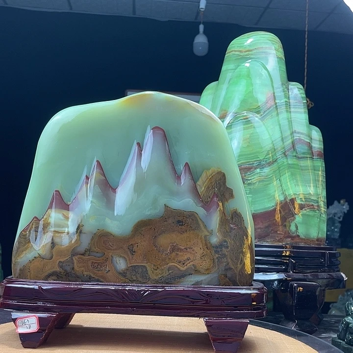 石材奇石玉石雕刻精美