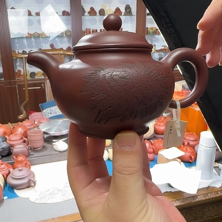 茶壶紫砂掇只紫泥