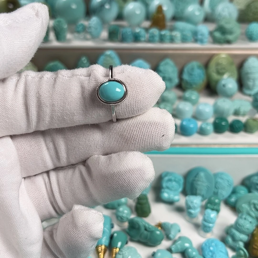 绿松石未镶嵌珠宝奇石