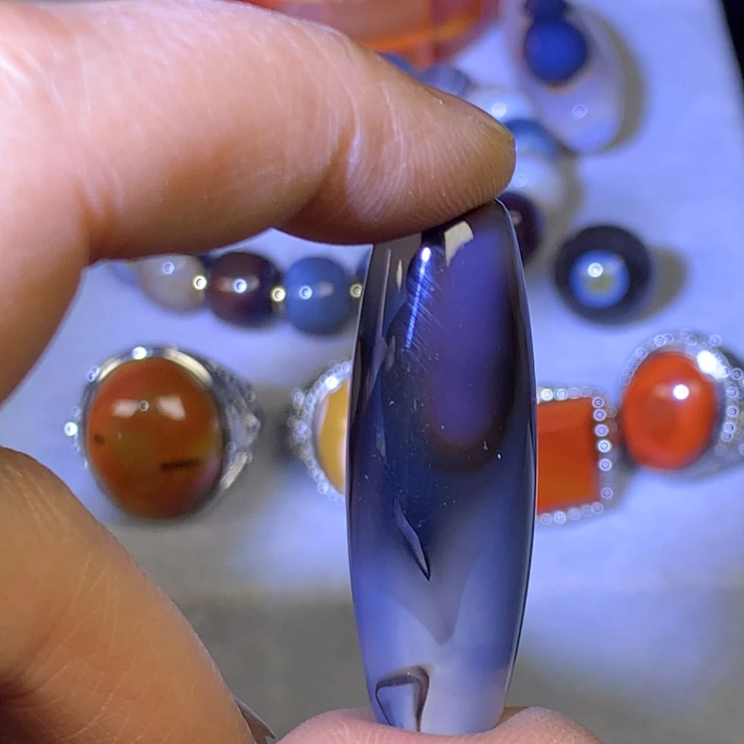 玛瑙/玉髓未镶嵌颈饰