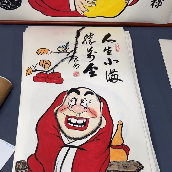 国画禅意画纯手绘作品