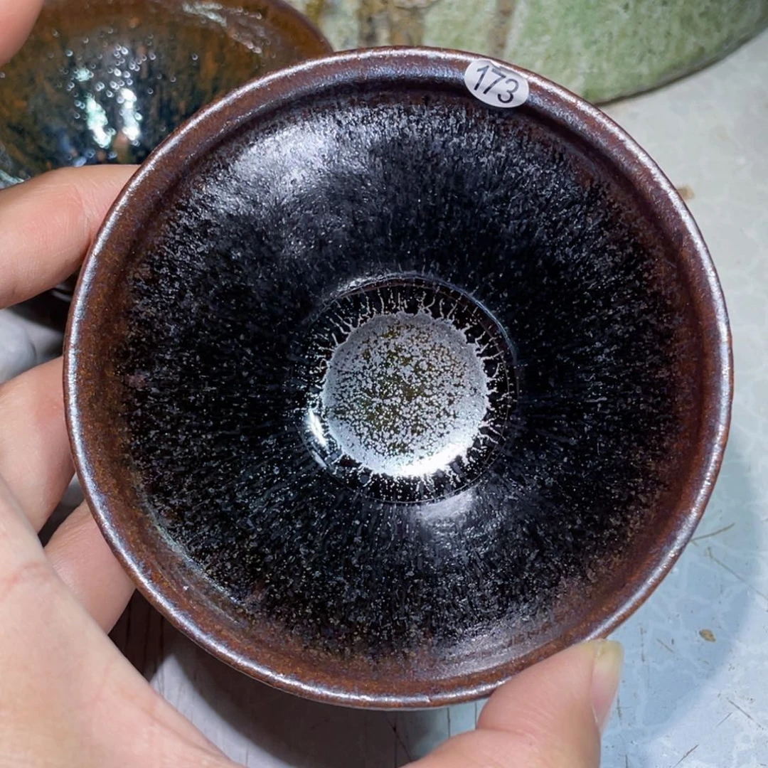 茶盏龙窑柴烧建盏173