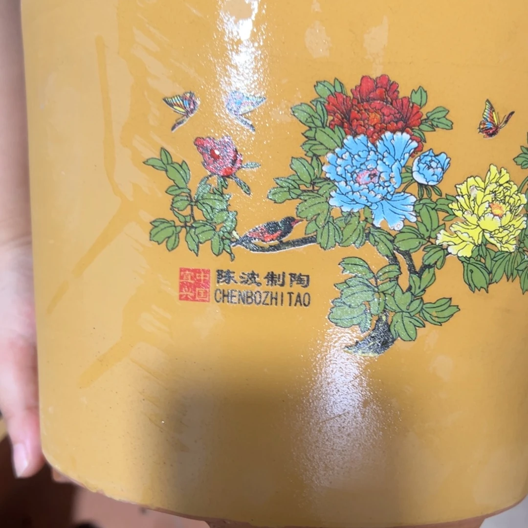 紫砂花盆口径快快乐乐