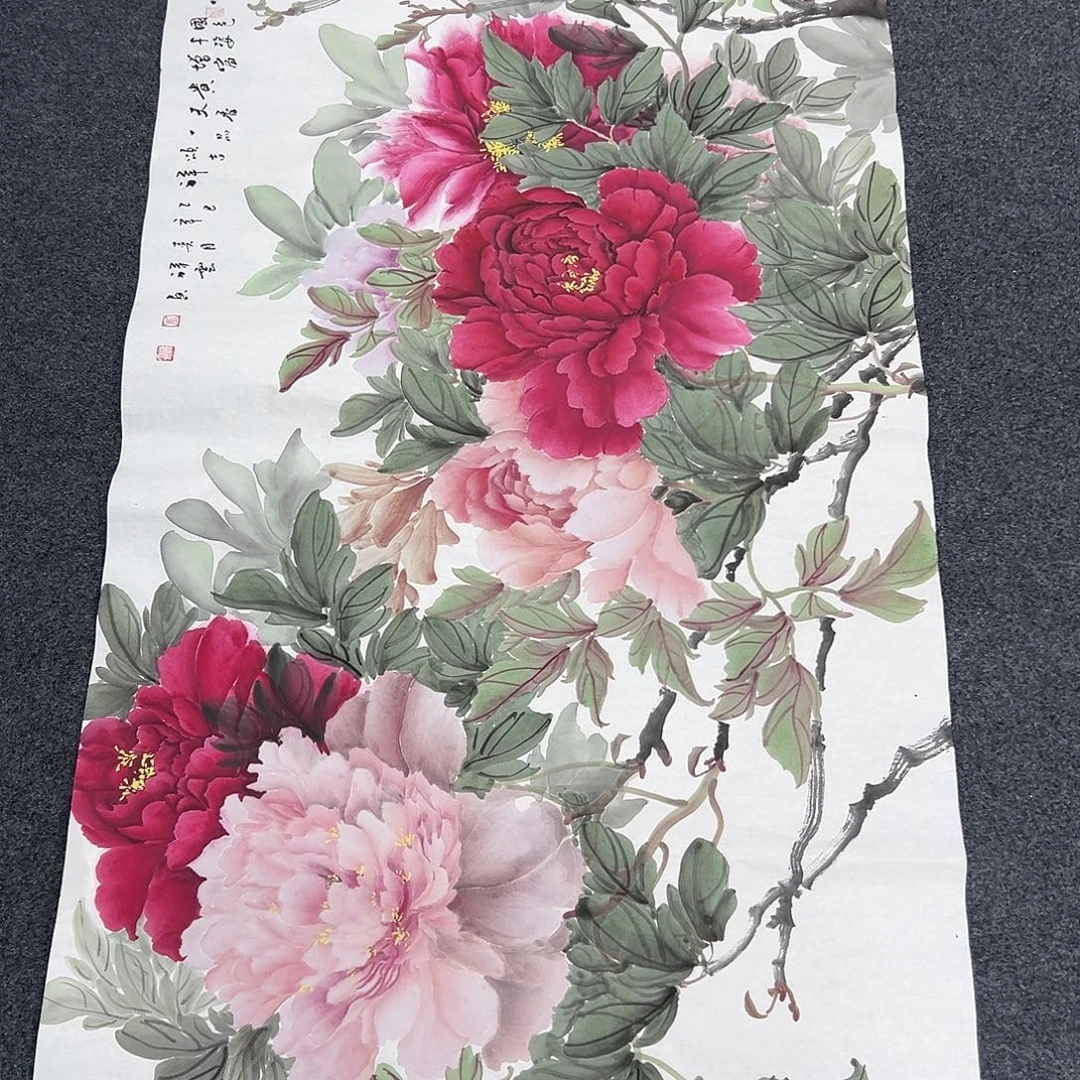 国画手绘国画大捡漏