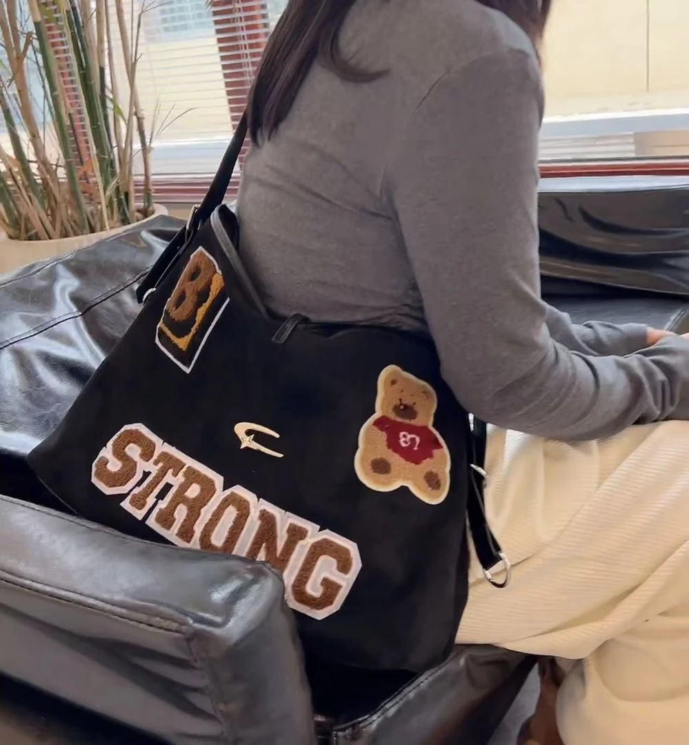 凯蒂小熊K-8822轻奢时尚百搭休闲女士通勤小众斜跨单肩包