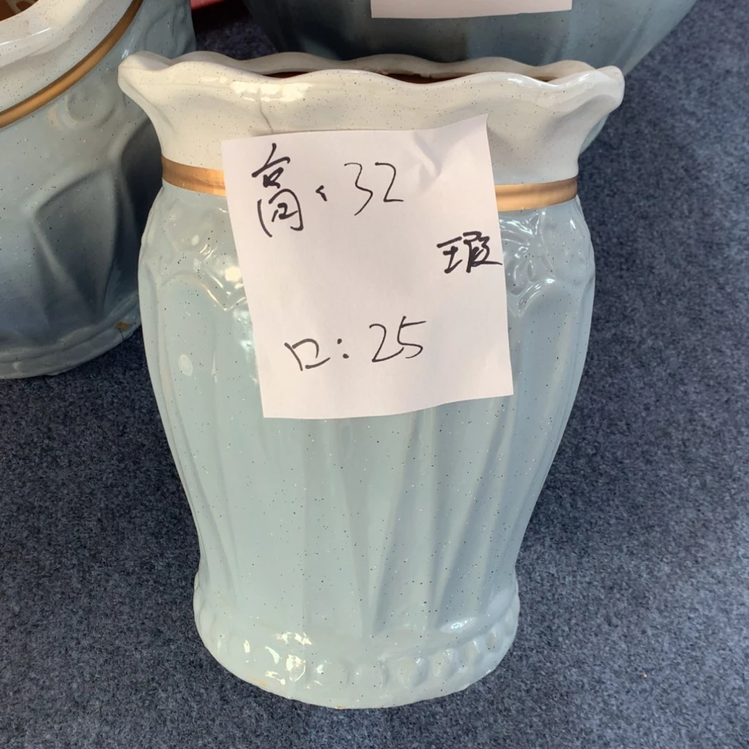 高温陶瓷花盆微瑕