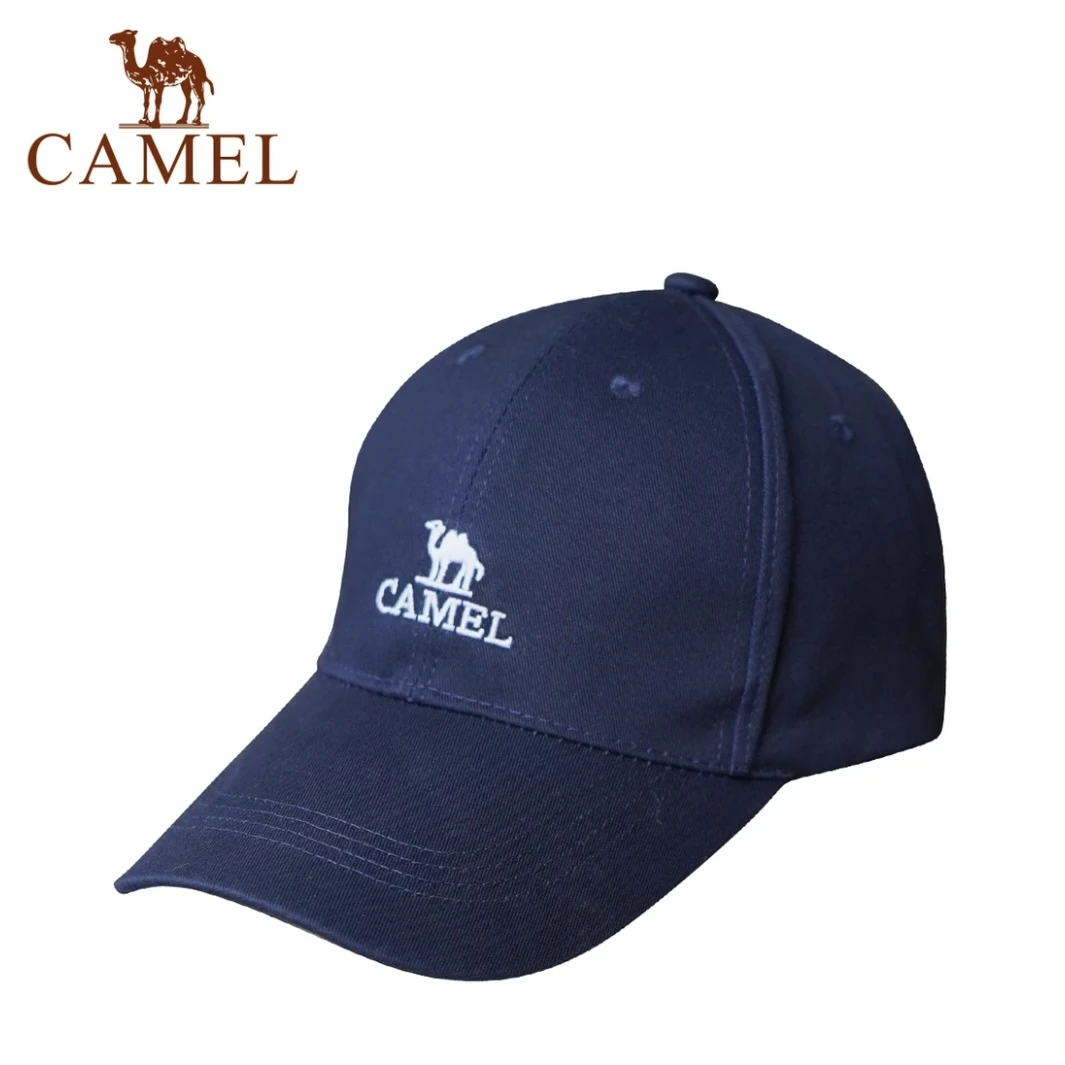 骆驼户外运动藏蓝色棒球帽夏季鸭舌帽休闲帽173DP14016
